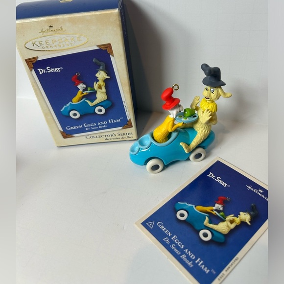 Dr. Seuss Keepsake Ornament Set of 3 The Grinch Christmas Hallmark Keepsake NEW - Picture 6 of 7